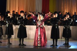 Три государственных ансамбля Кавказа на одной сцене