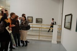 Фоторепортаж с открытия выставки художника Михаила Кулумбегова