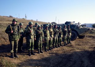 Комбат 4-й российской военной базы в Южной Осетии занял второе место