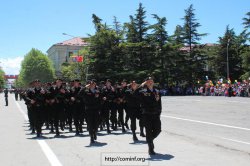 Военный парад в Цхинвале. Фото. часть II