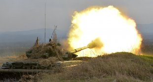 Российские военные в Южной Осетии провели боевые стрельбы