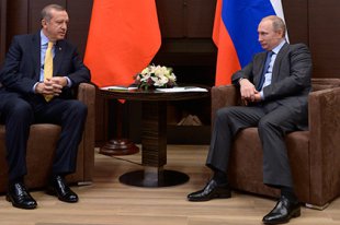 СМИ узнали о возможной встрече Путина и Эрдогана в Сочи
