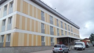 Завершается строительство здания детской больницы