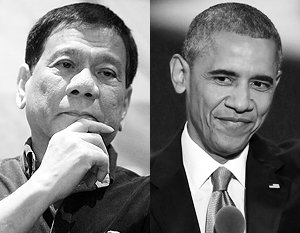 Китай намерен воспользоваться ссорой США и Филиппин