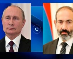 Путин еще раз обсудил ситуацию в Карабахе с главой Армении